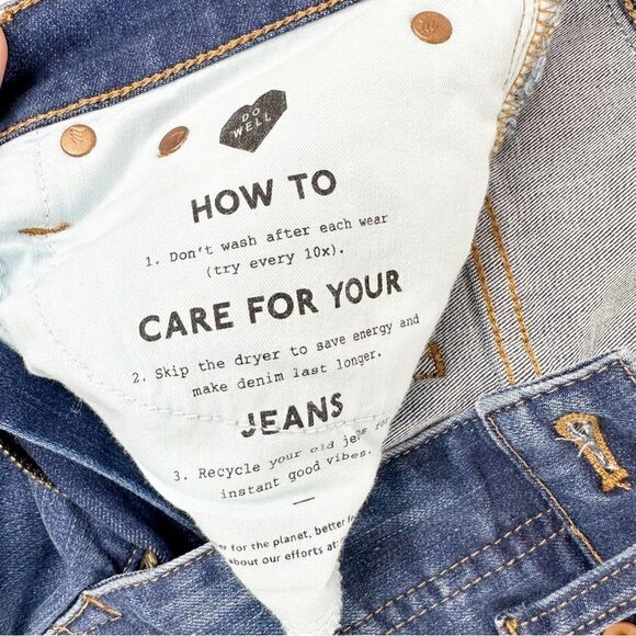 Madewell | Cali Demi-Boot Medium Wash Lightly Distressed High-rise Jeans 26 - Picture 11 of 14